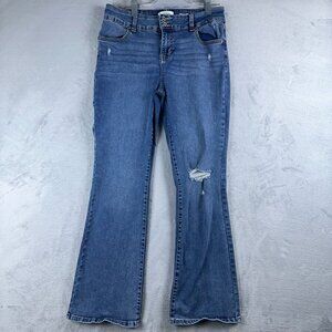 RE Generation by Celebrity Pink Jeans Bootcut Bamboo Denim Womens Blue SZ 13/31